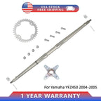 Rear Axle Shaft w/ Sprocket & Hub for Yamaha YFZ450 (2004–2005) 5TG-25381-00-00