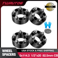 4Pcs 2" Wheel Spacers for Ford Mustang (2015–2024) 5x4.5 1/2x20