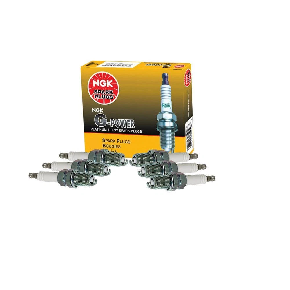 Set of 6 NGK G-Power Platinum Spark Plugs 7092 for Audi BMW Dodge Honda L6 H6 V6
