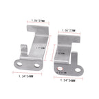 2X P2015 Repair Bracket Manifold Kit 059129086 for VW Audi 3.0 2.7 TDI (2003–2010)