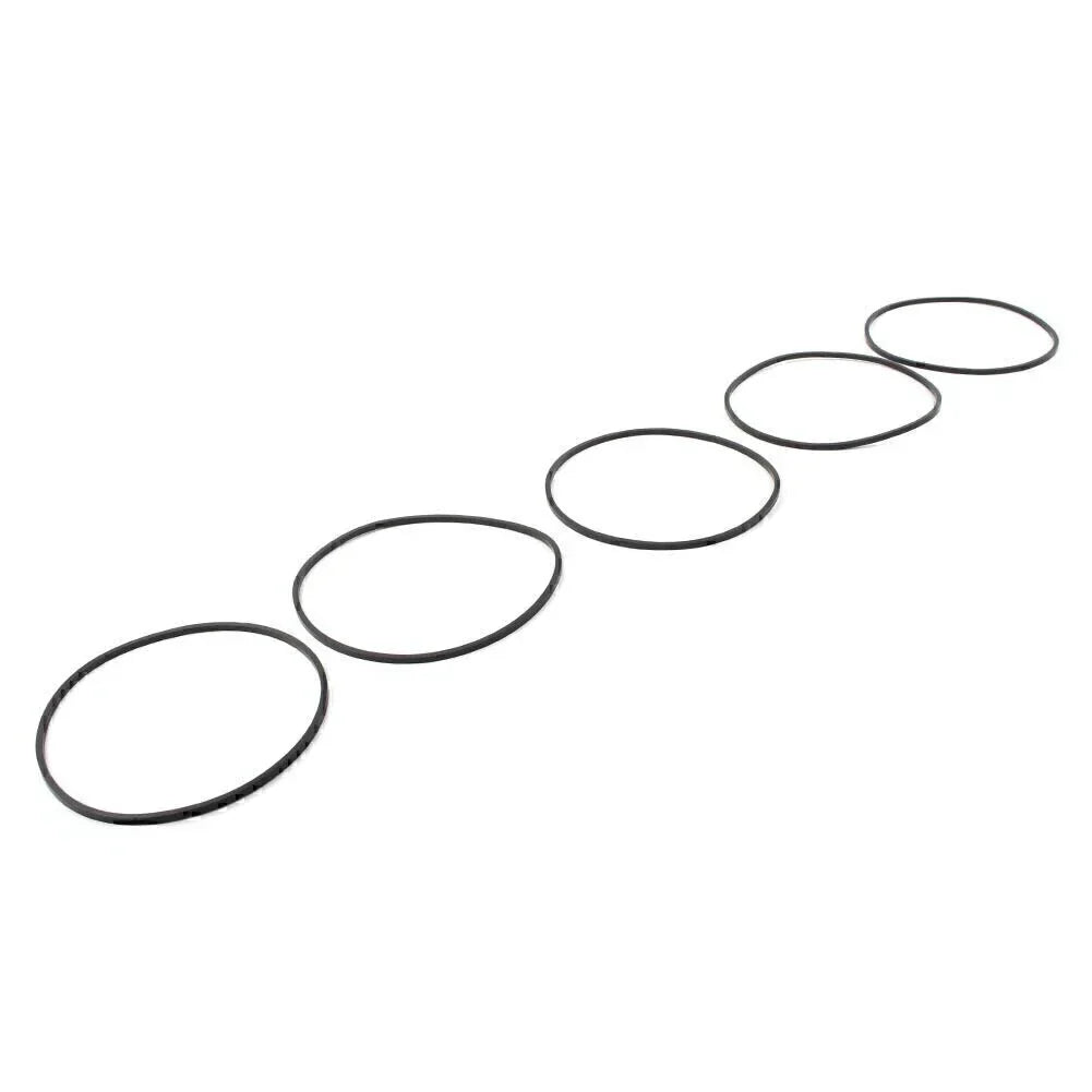5Pcs Rubber Clutch Cover O-Ring Derby Gasket for Harley Sportster 883 1200 (94-17)