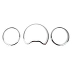 Speedometer Gauge Dial Rings Bezel Trim for Mercedes Benz C E CLK Class (2003-2009)
