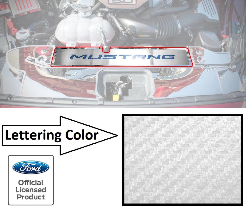 Stainless Radiator Cover Plate Replacement for 2015-2017 Ford Mustang GT
