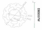 Rear Brake Rotor Disc for BMW G650X (2007–2009)