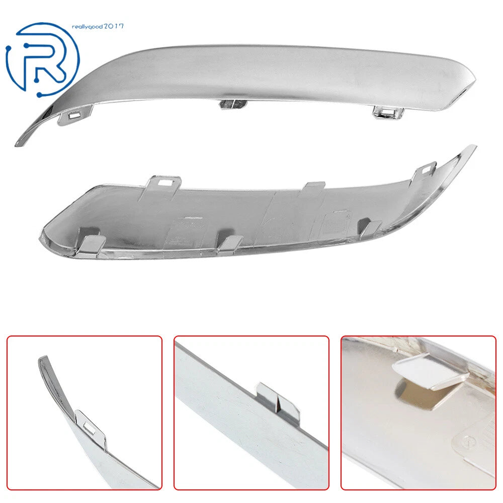 2X Chrome Bumper Trim for Chrysler 300 (2005-2010)