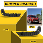 Front Bumper Support Mounting Brackets Pair for Toyota 4Runner (2014–2021)