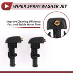 Set of 2 Front Windshield Washer Nozzles for Buick LaCrosse (2010–2016) No.25865573