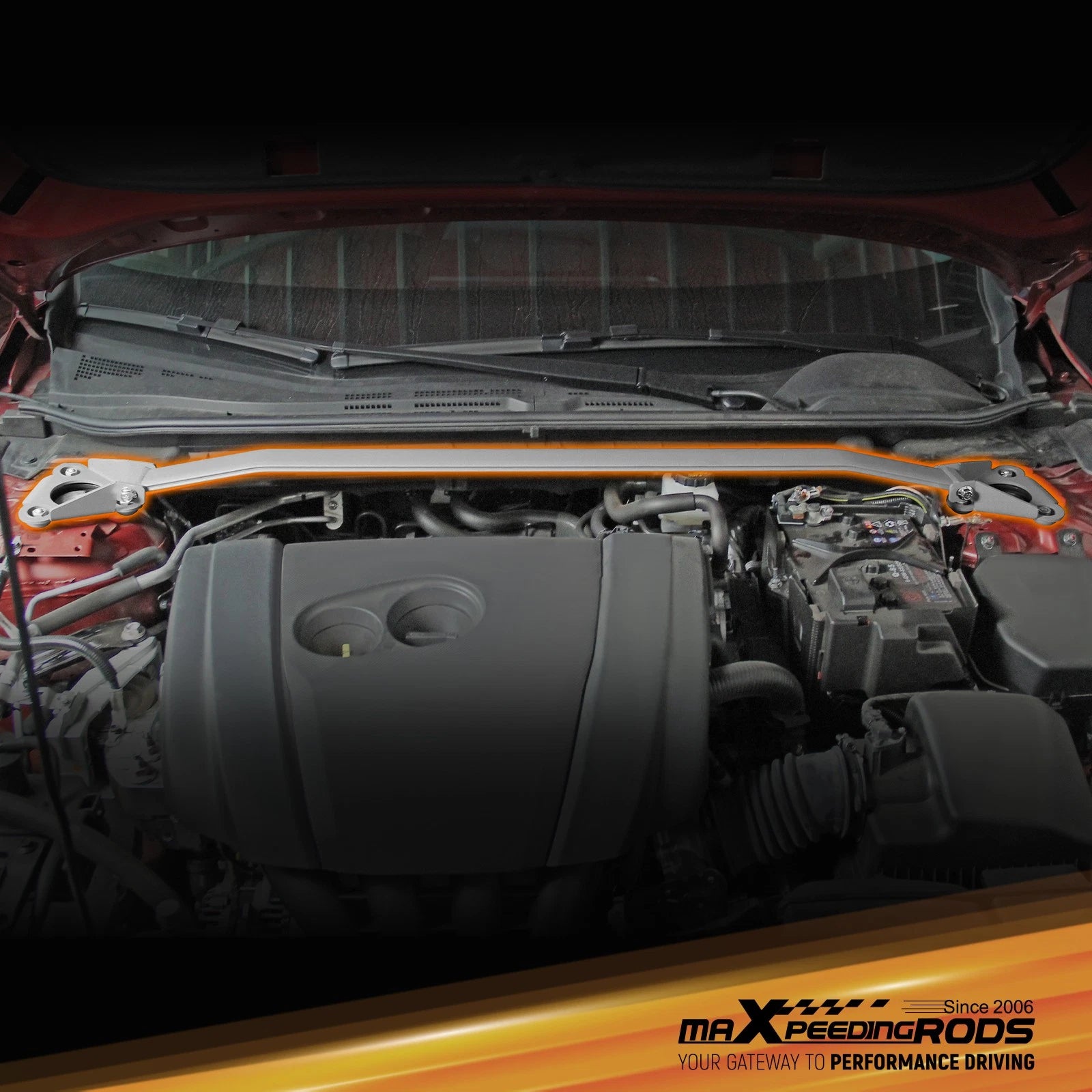 Front Upper Strut Bar Tower Brace for Mazda 3 Axela BP CX30 (2019–2024)