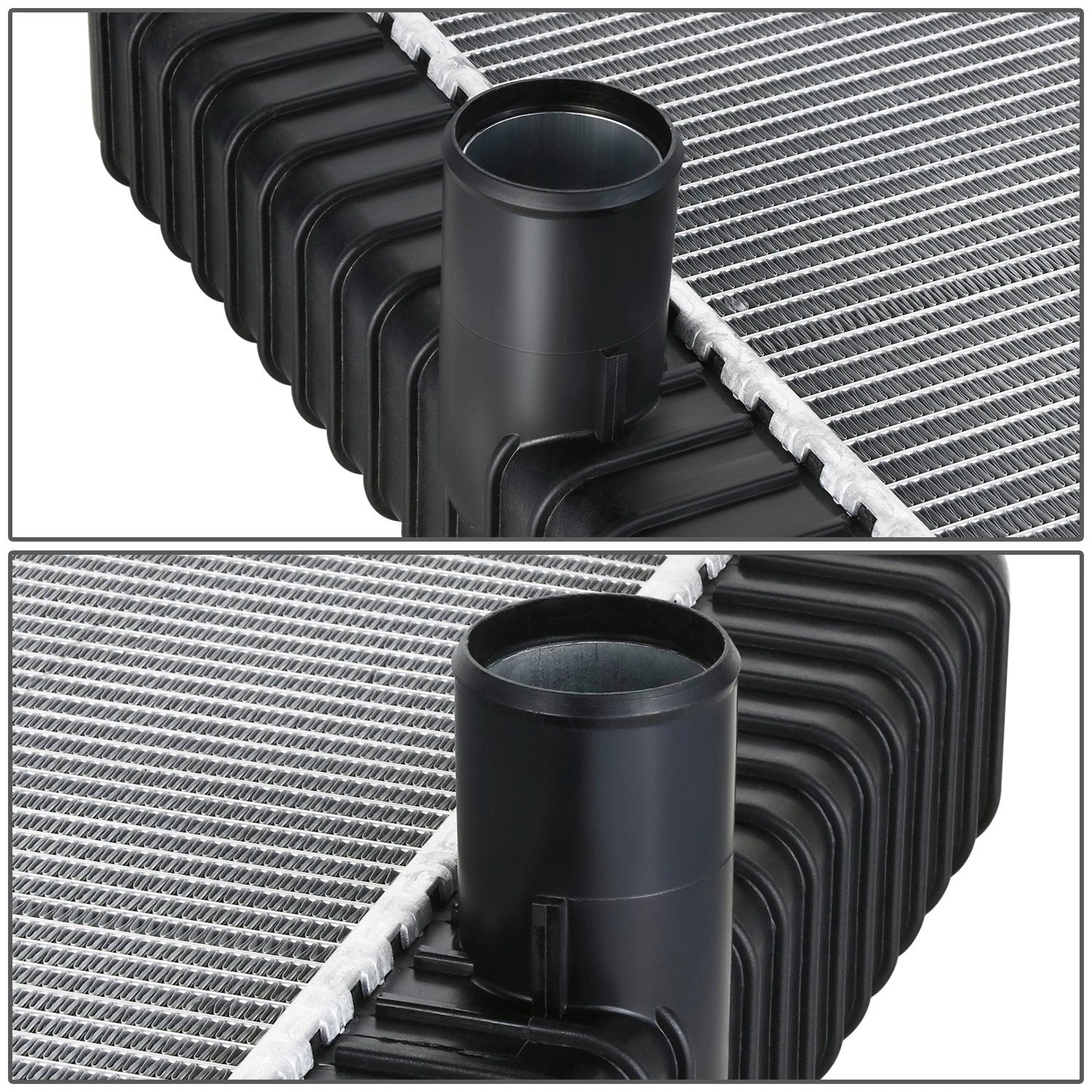 2-Row Aluminum Core Cooling Radiator for International 4100 4300 4400 (2005–2007)