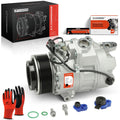 A/C Compressor with Clutch for BMW 740i 740Li (2011–2012)