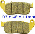 Front Rear Brake Pads for Harley Davidson XL 1200 N Nightster (2008–2012)