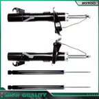 Full Set Shocks Struts for Volvo C30 (2008–2012), S40, V50 (2005–2011)