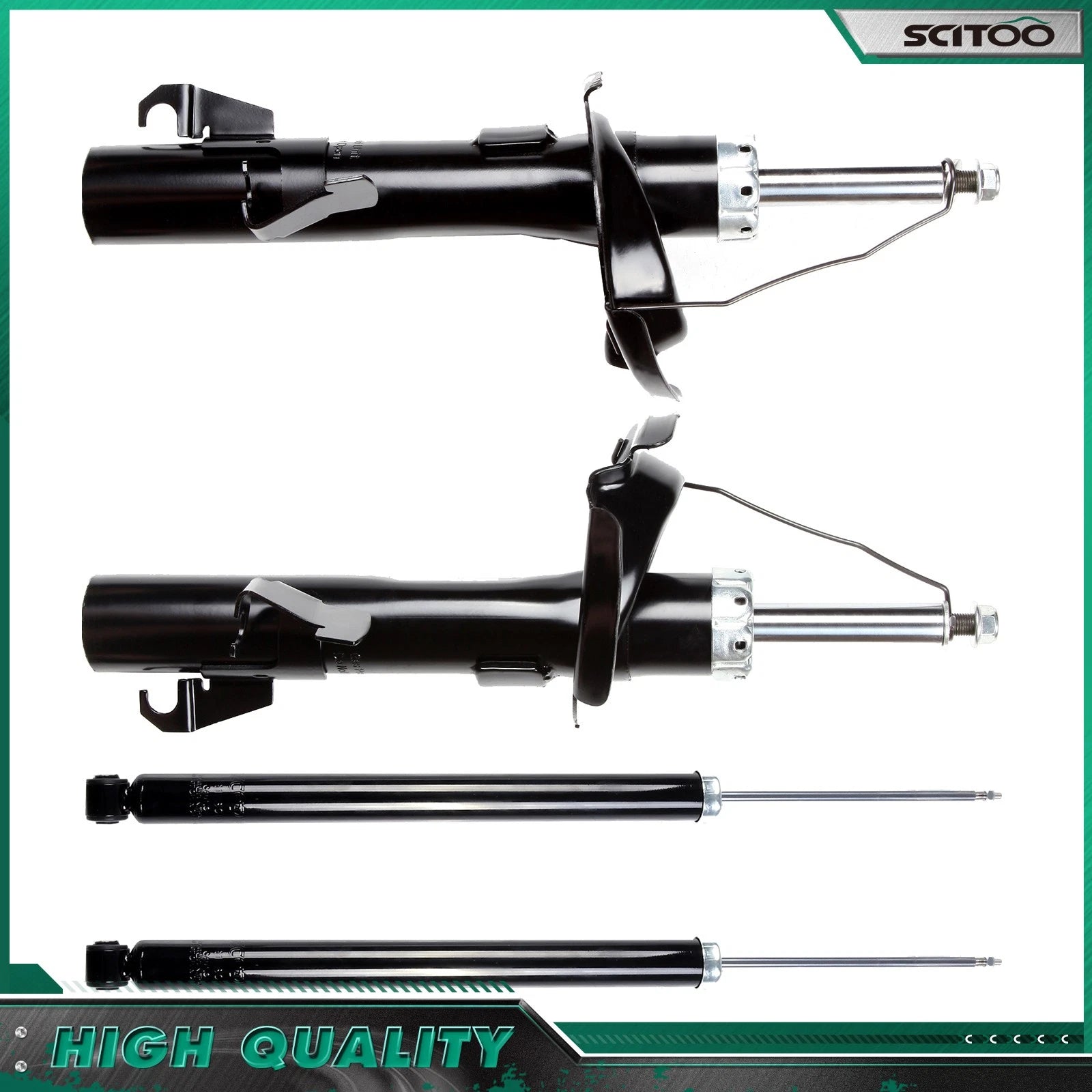 Full Set Shocks Struts for Volvo C30 (2008–2012), S40, V50 (2005–2011)