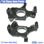 Set of 2 Front Steering Knuckles for Chevy Silverado GMC Sierra (2005–2013)