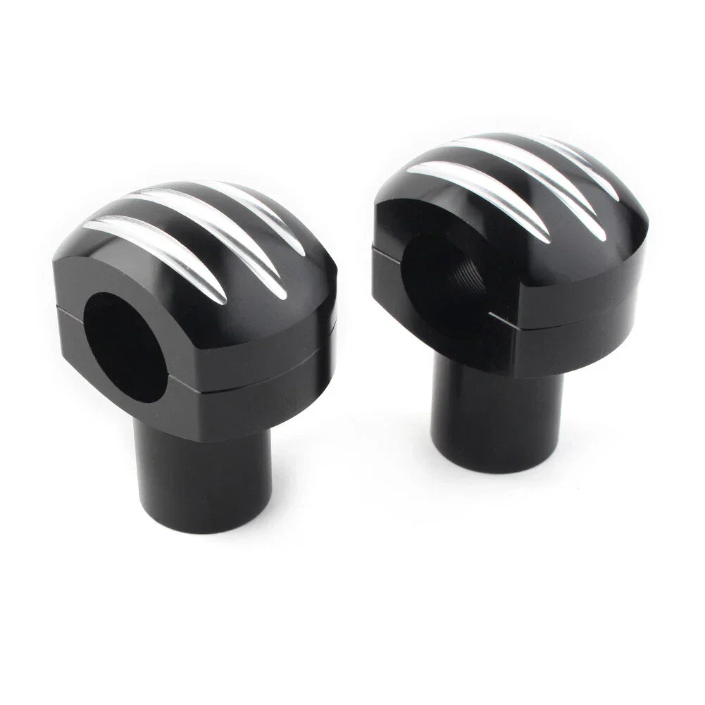 25mm Handlebar Adapter Risers Clamp Mounts for Harley Fatboy