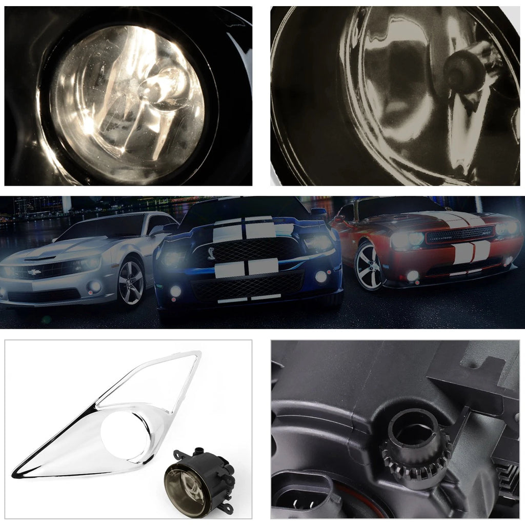 Fog Lights for Scion FR-S/FT86/GT86 (2013–2016) - Smoke Lens, Switch Pair
