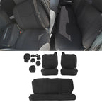 Set of 4 Seat Covers for Chevy Silverado 1500 Extended Cab (1999–2006)