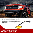 3X LED Front Grille Running Light DRL Kit for Ford F150 Raptor (2010–2014, 2017–2023)