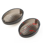 2X Turn Signal Light Lens for Kawasaki EX250R Ninja 250R (2008–2012)