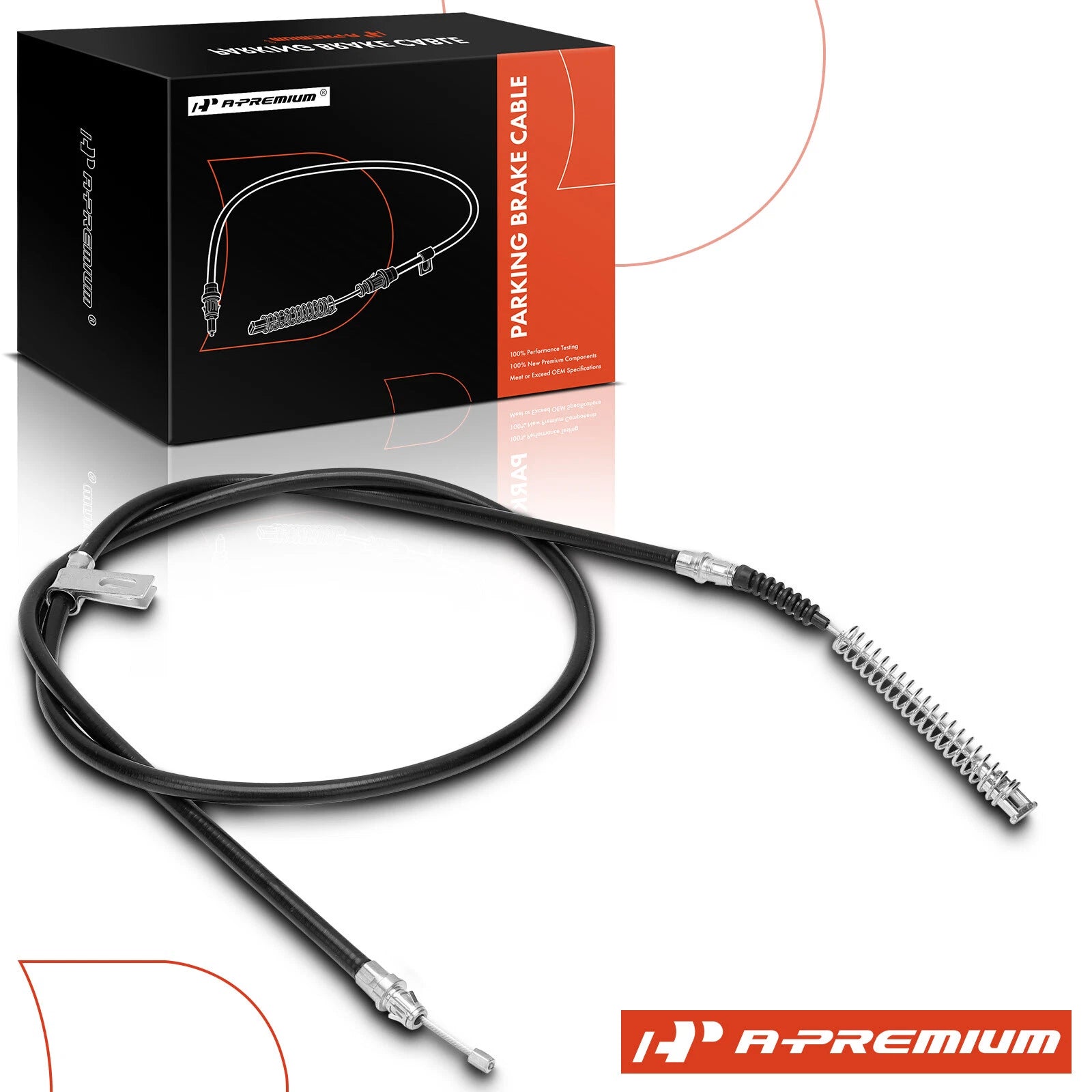 Rear LH Parking Brake Cable for Chevrolet Silverado 2500 HD (2001–2005)