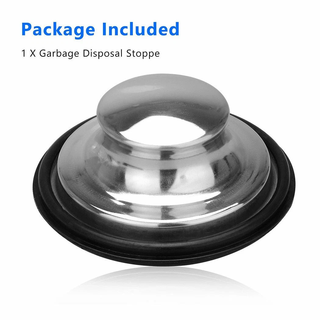 Sink Stopper for Standard Kitchen Drain (3 1/2 Inch Diameter)