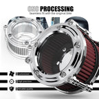 Chromed Air Filter Cleaner for Harley Sportster 883 (2004–2023)