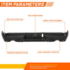 Gloss Black Front Bumper Body Kit Splitter Lip for Honda Fit (2018–2020)