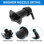 Front Driver Side Headlight Washer Nozzle for Audi A6 (2004–2011) No. 4F0955101