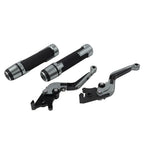 Titanium Extendable Brake Clutch Lever Grips for Kawasaki ZX10R/RR (2004-2023)