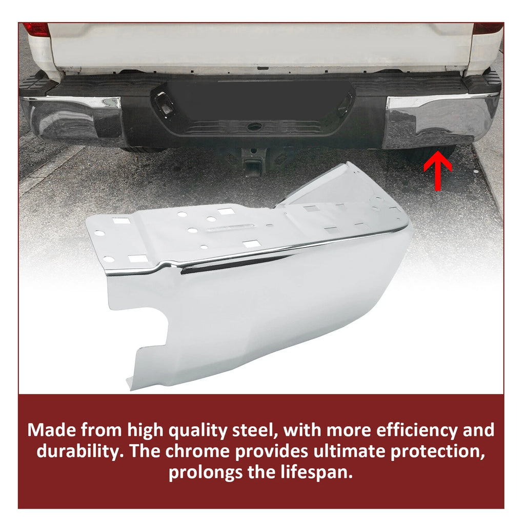Rear Bumper End Cap for Toyota Tundra (2014–2021) Passenger Side