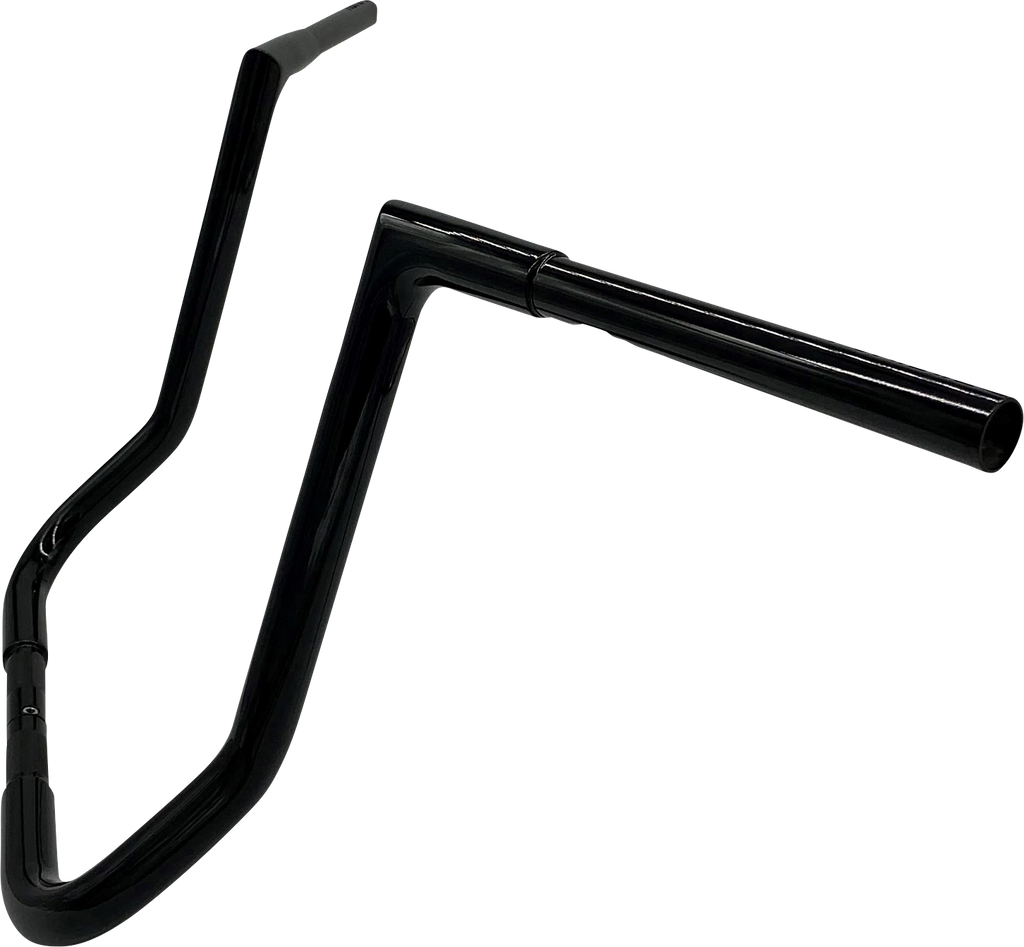 1-1/4" EZ Install Flat Top Handlebar Kit for Harley (16", Black) 719016-B