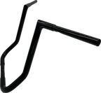 1-1/4" EZ Install Flat Top Handlebar Kit for Harley (16", Black) 719016-B