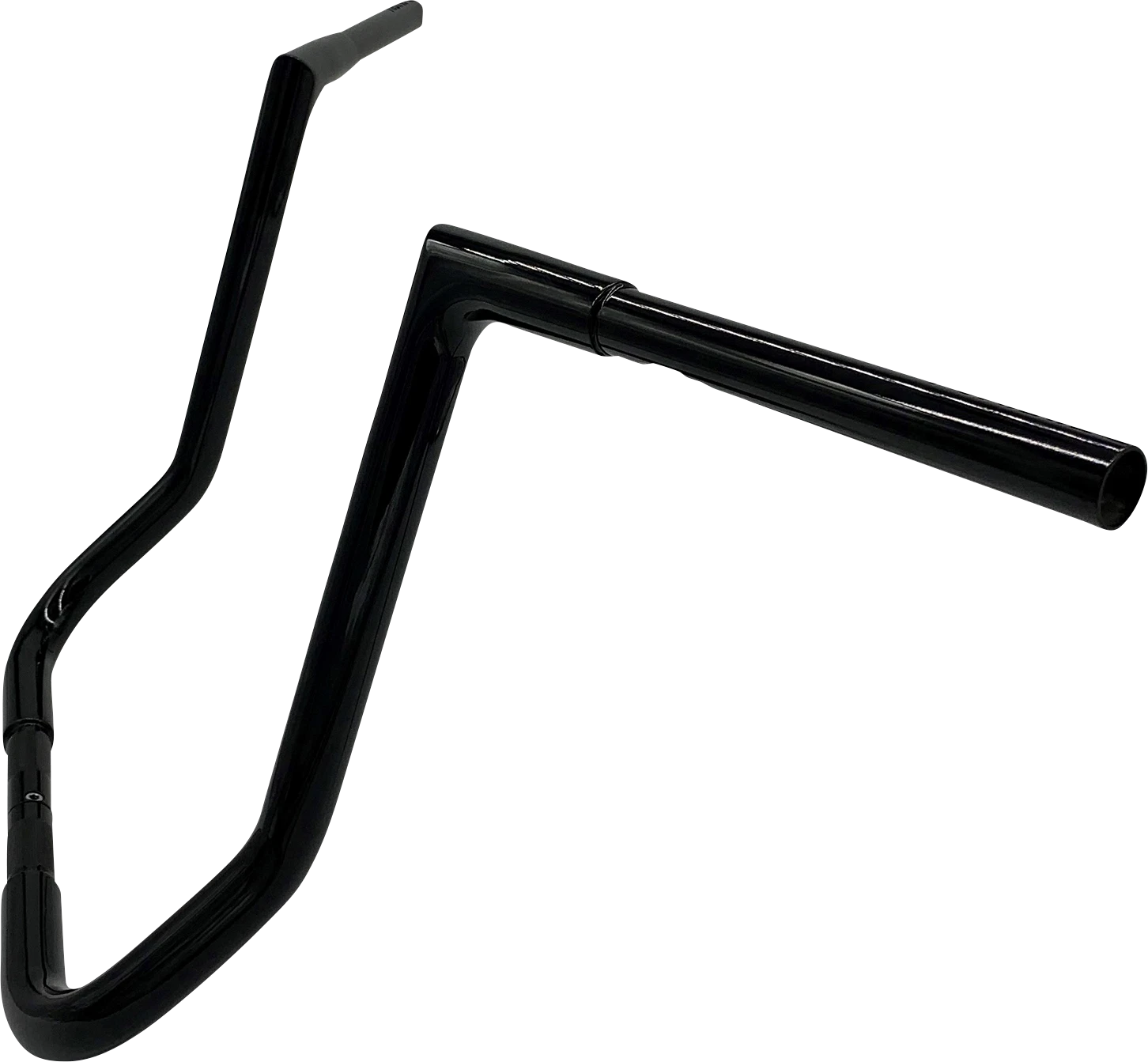1-1/4" EZ Install Flat Top Handlebar Kit for Harley (16", Black) 719016-B