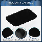 Front Right Washer Nozzle Cover Cap for Audi Q7 (2017–2019) 1Pcs Black