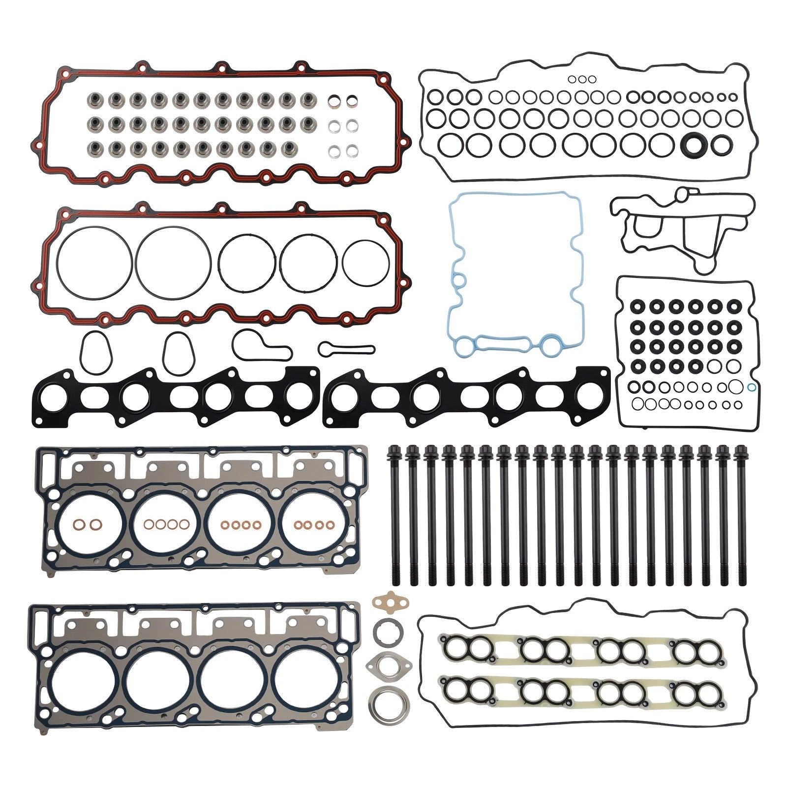 Cylinder Head Gasket Set & Head Stud for Ford Powerstroke Diesel 6.0L (2003–2010)