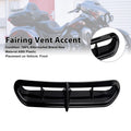 Fairing Vent Accent for Harley Touring Electra Street Trike Glide Ultra (2014–2022) Black