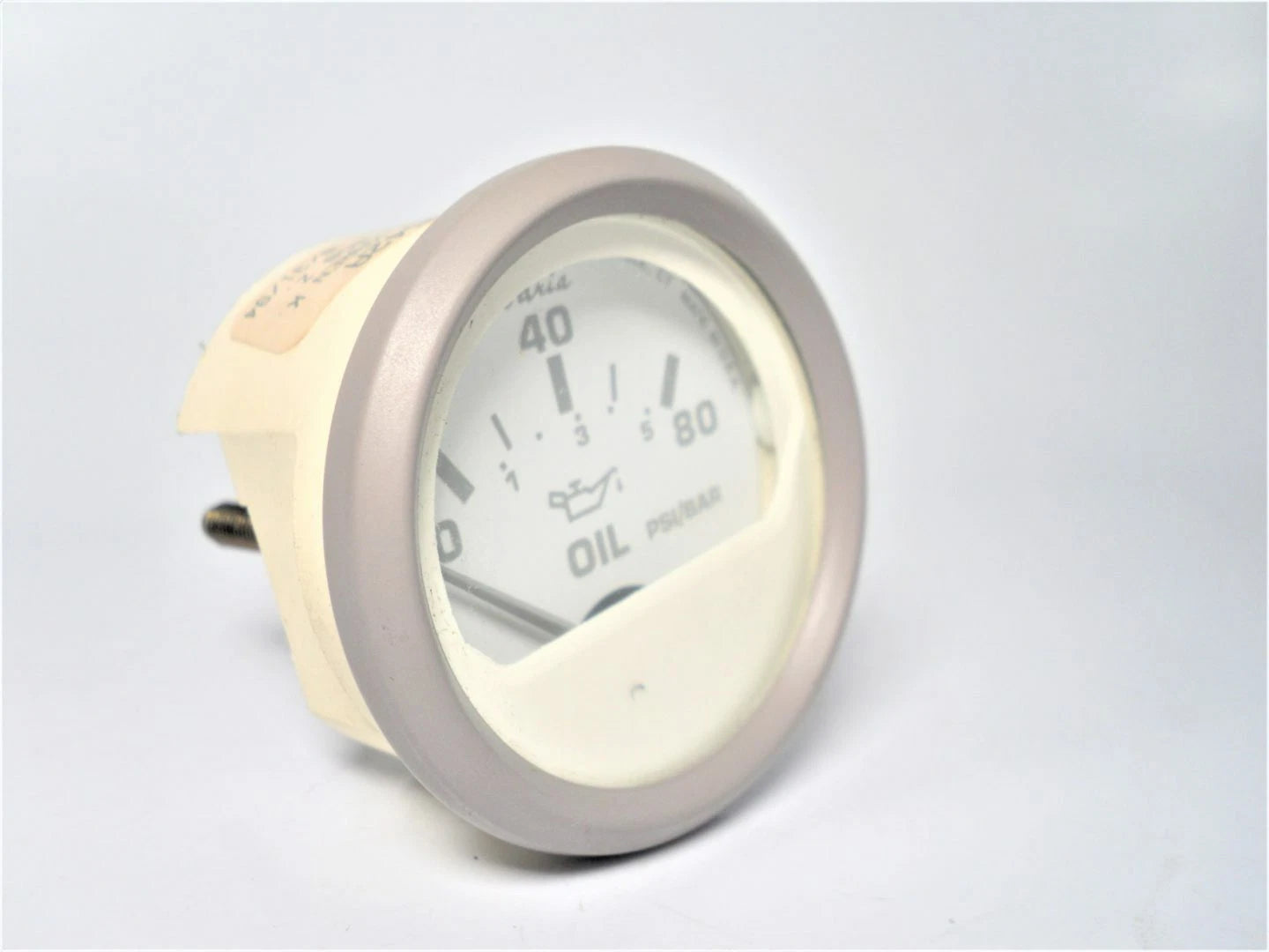 Faria GP9542A 80 PSI Marine Boat Engine Oil Pressure Gauge for Nantucket (N/A)