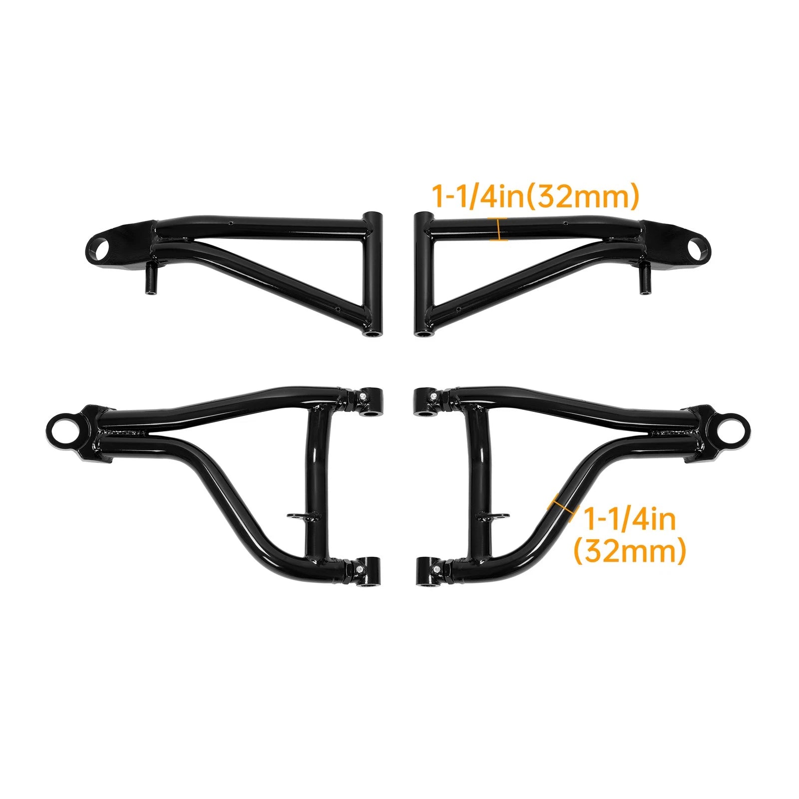 High Clearance Black Steel Front A Arm for Can-Am Commander 800/1000 (2011–2020)