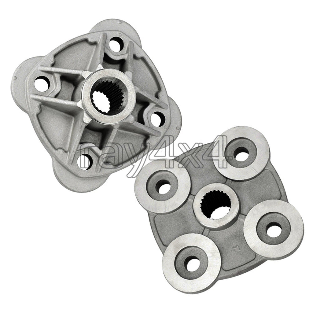2X Rear L/R Wheel Hub w/ Hardware for Polaris Scrambler 400 (1996–1998)