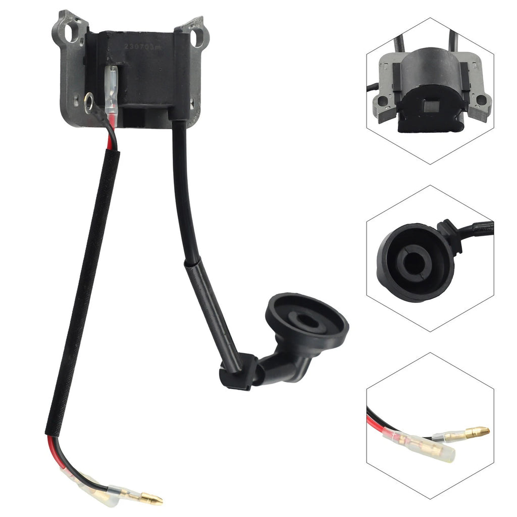 Ignition Coil for Lawnmower 2 Hole 52mm Alloy Plastic
