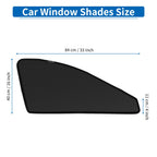 Car Window Cover for Nissan X-Trail T33 (2021–Present) Net Black