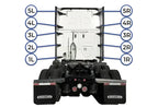 Cab Fairing Bracket 2 x for Freightliner Cascadia (2008–2017)