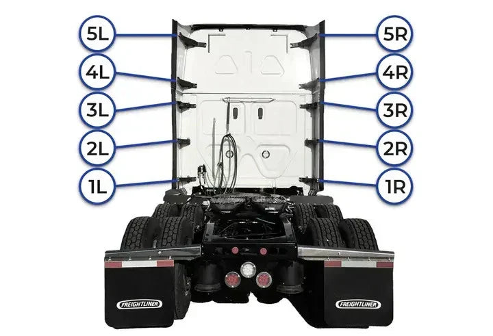Cab Fairing Bracket 2 x for Freightliner Cascadia (2008–2017)