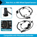 2X ABS Wheel Speed Sensor for Mitsubishi Outlander (2007–2017)