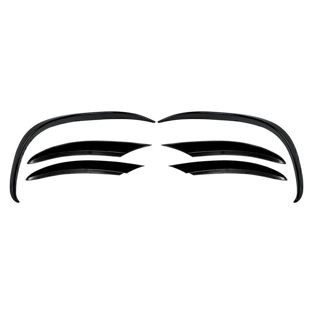 Front Bumper Spoiler Body Kit & Side Skirt for Benz C-Class C200 C260 (2019–Present)
