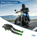 Short Long Brake Clutch Levers for Suzuki Hayabusa GSXR1300 (2008–2020) Black Green