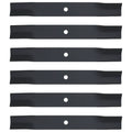 6 Blades for Toro Zero Turn (Fits 110-6837-03, 112-9759, 115-5059-03, 74370, 74372, 79016)