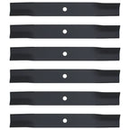 6 Blades for Toro Zero Turn (Fits 110-6837-03, 112-9759, 115-5059-03, 74370, 74372, 79016)