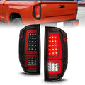 Black Clear Lens Tail Light Assembly w/Light Bar for 2014-21 Toyota Tundra [LED]