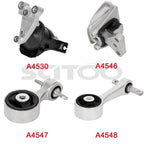 Set of 4 Engine Motor Trans Mounts for Honda Civic 1.8L (2006–2010)